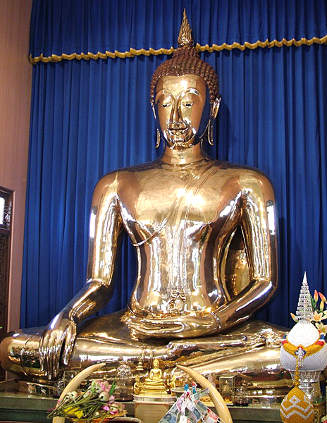 1997-04   THA - Bangkok-Zlatý Buddha. To je pět a půl tuny zlata
