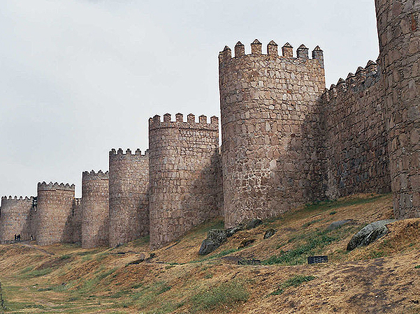 1992-08  E - Castilla y Leon-Ávila-obranné hradby