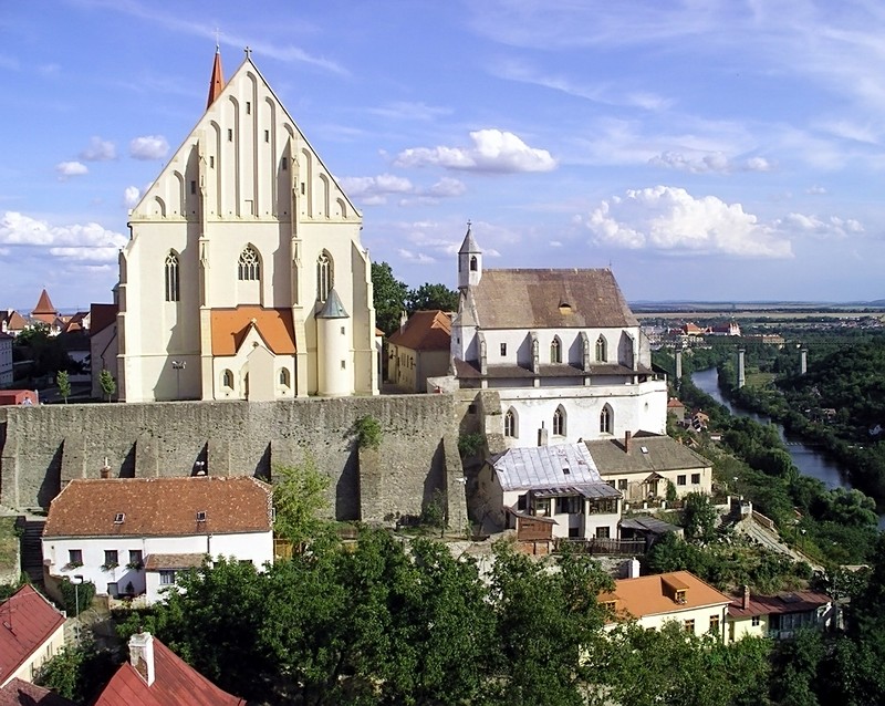 1975-06  CS - Jižní Morava-Znojmo s kostelem sv. Mikuláše