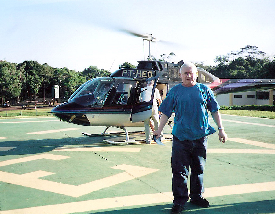 2003-04 ARG - Misiones-úžasný byl let helikoptérou nad Iguazú