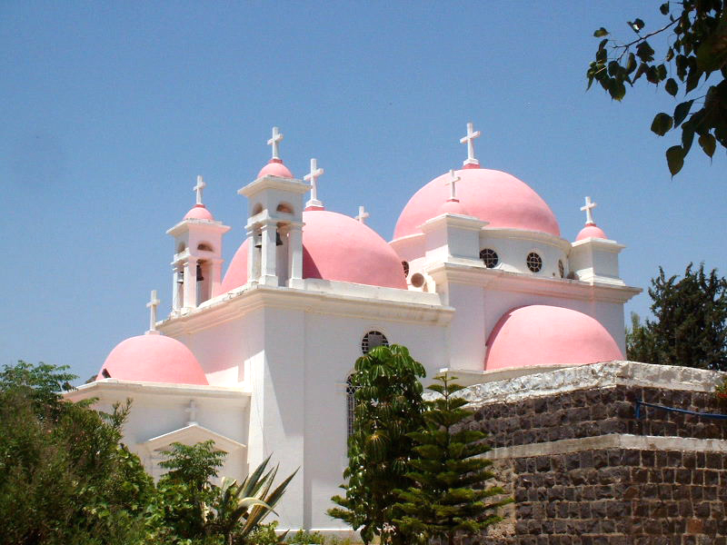 2000-08 ISR - Kafarnaum-řecký ortodoxní kostel