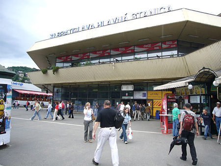 2000-09 SK - Bratislava-hlavní nádraží-konec mé cesty do Izraele